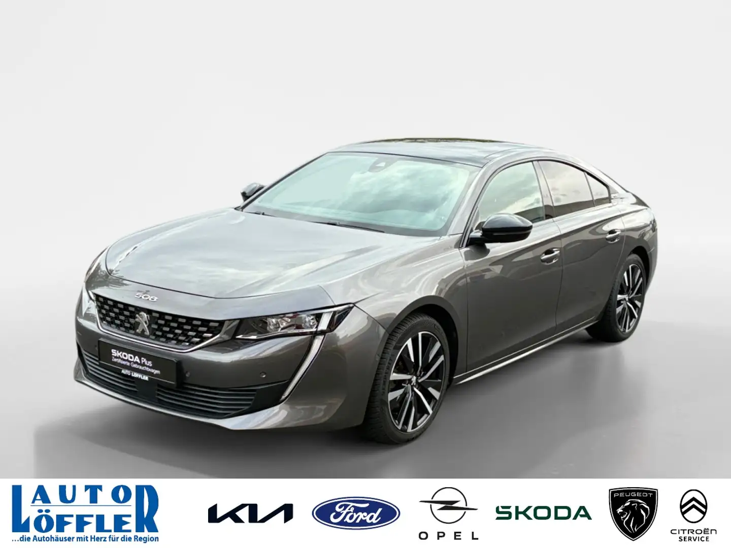 Peugeot 508 GT #Automatik #Navi #LED #360 #Garantie Klima Grau - 1