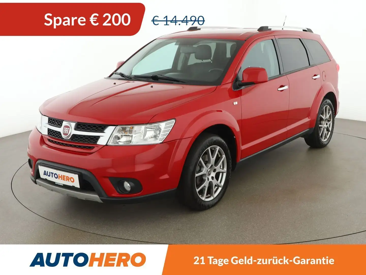 Fiat Freemont 2.0 Multijet Lounge 4WD Aut. *NAVI*CAM*AHK*7-SZ* Rot - 1