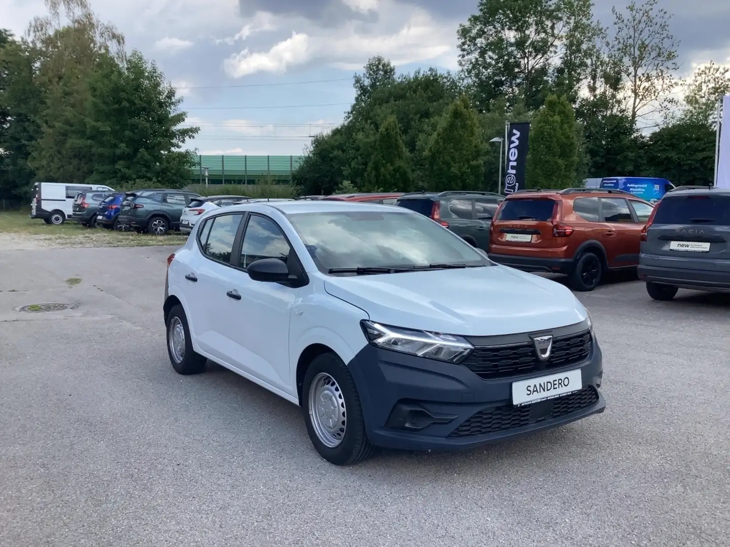 Dacia Sandero Access SCe 65 (Im Kundenauftrag) Fehér - 2