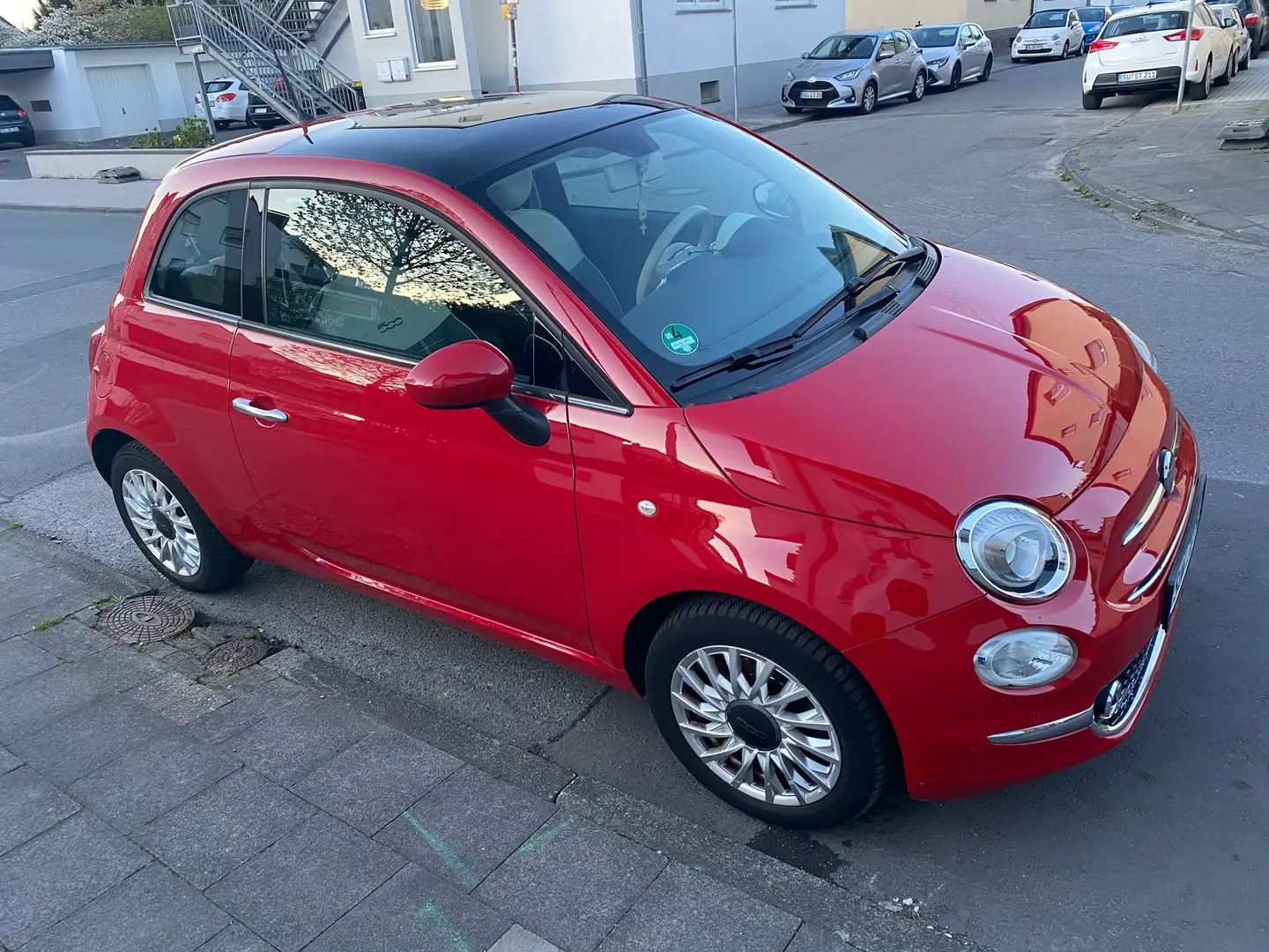 Fiat 500 Lounge Rouge - 1