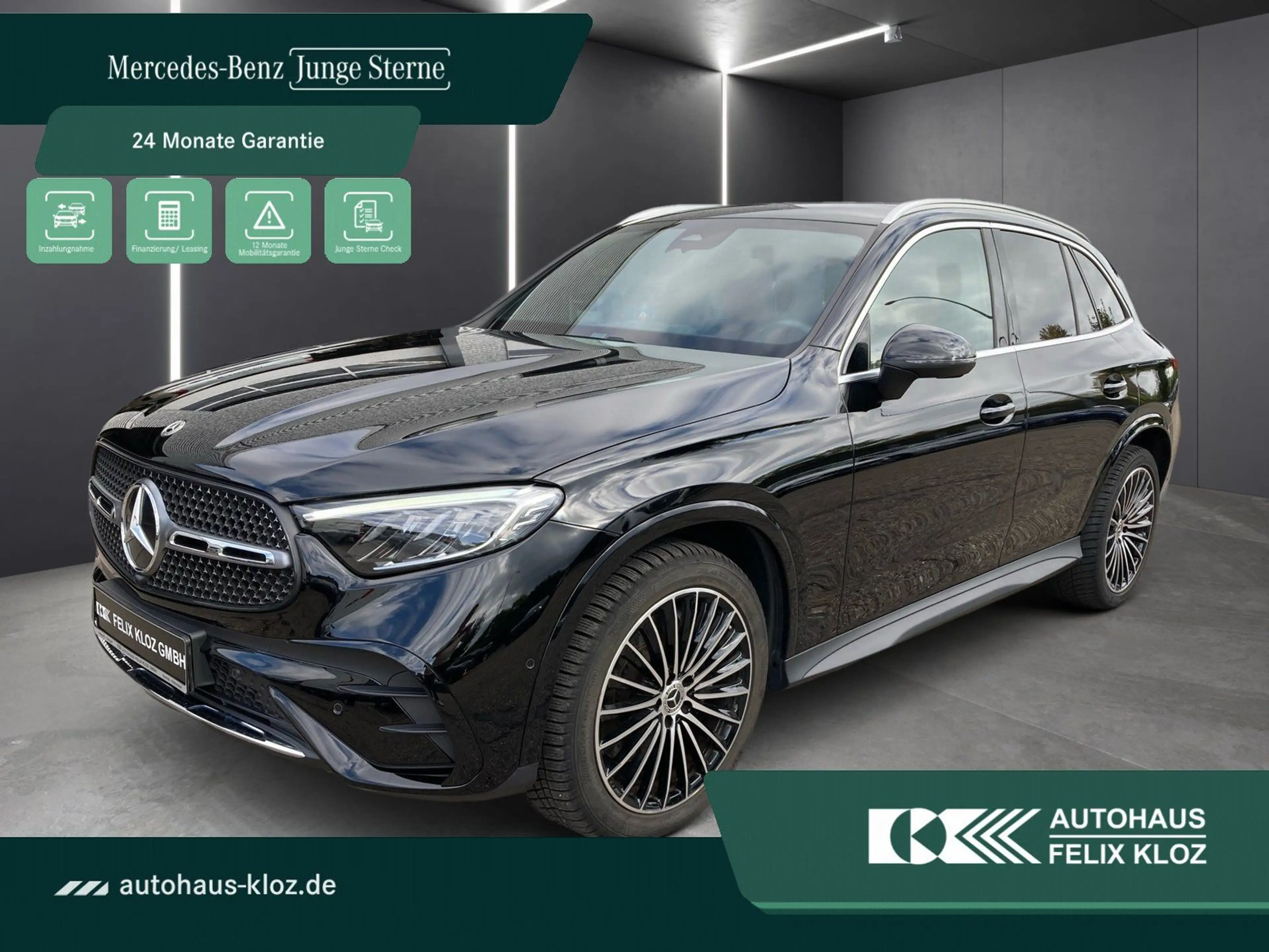 Mercedes-Benz GLC 200 4M AMG*Leder*Kamera*1.Hand*LED*CarPlay*