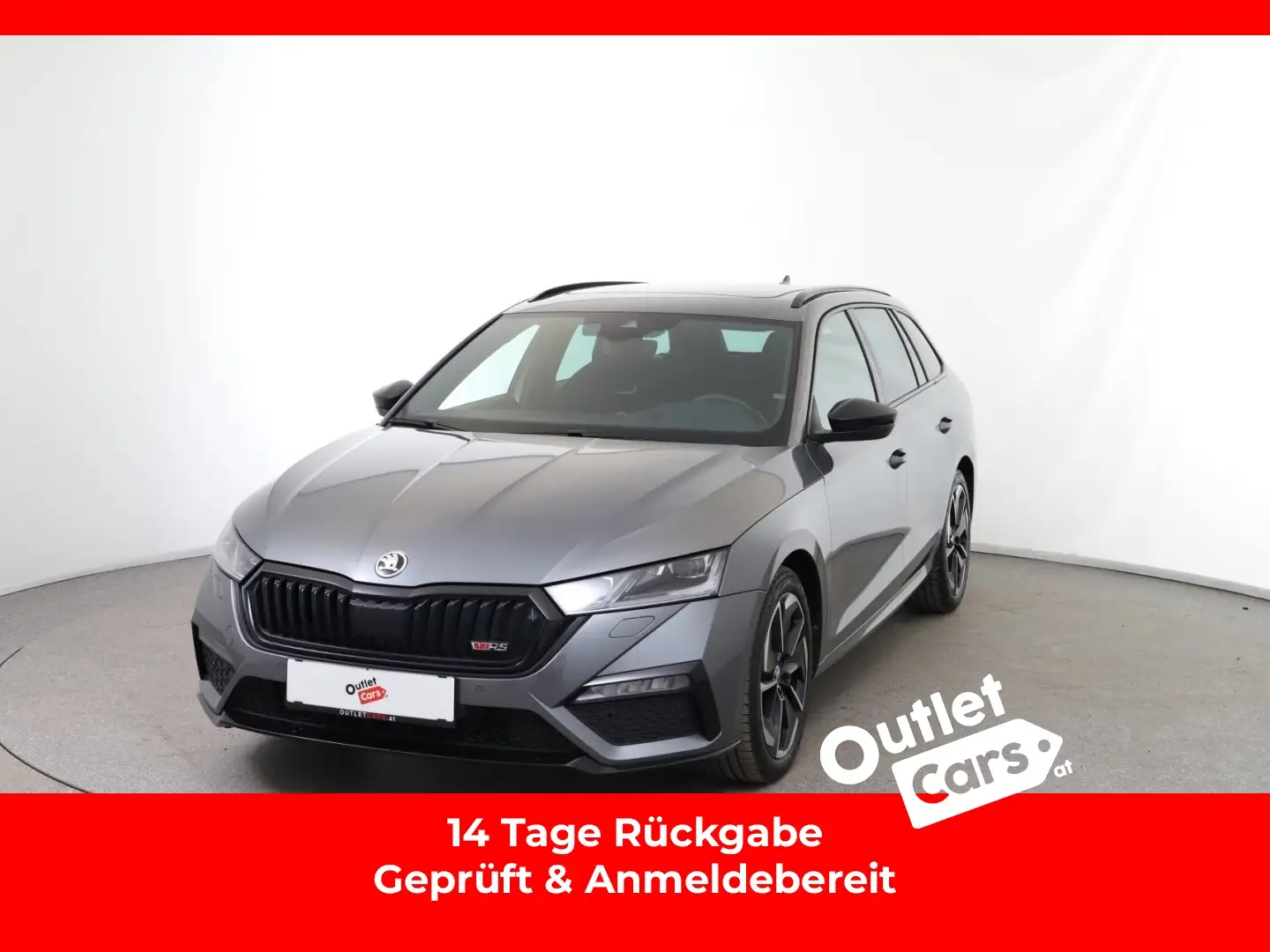 Skoda Octavia Combi 2.0 TSI RS MATRIX+LED+NAVI+Pano+LM Grau - 1