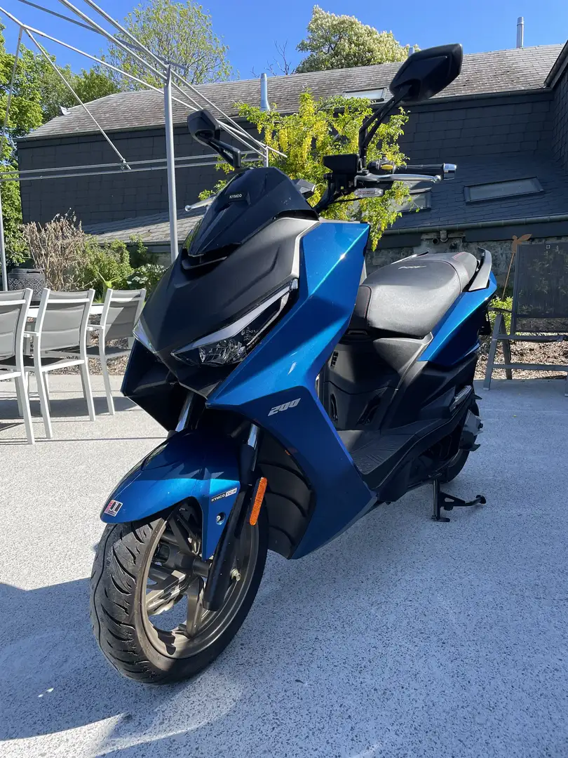 Kymco Downtown 200i Kymco KRV 200 Blauw - 1