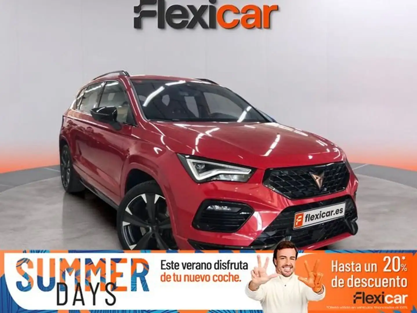 CUPRA Ateca 2.0+TSI+221kW+%28300CV%29+4Drive+DSG Rojo - 1