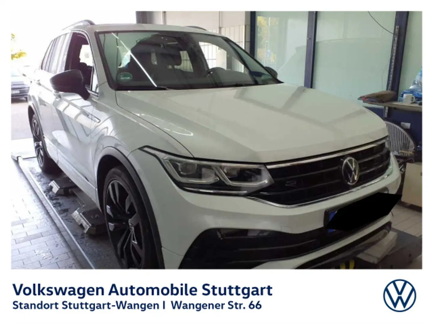 Volkswagen Tiguan R-Line 2.0 TDI DSG Navi Kamera Pano ACC Weiß - 2