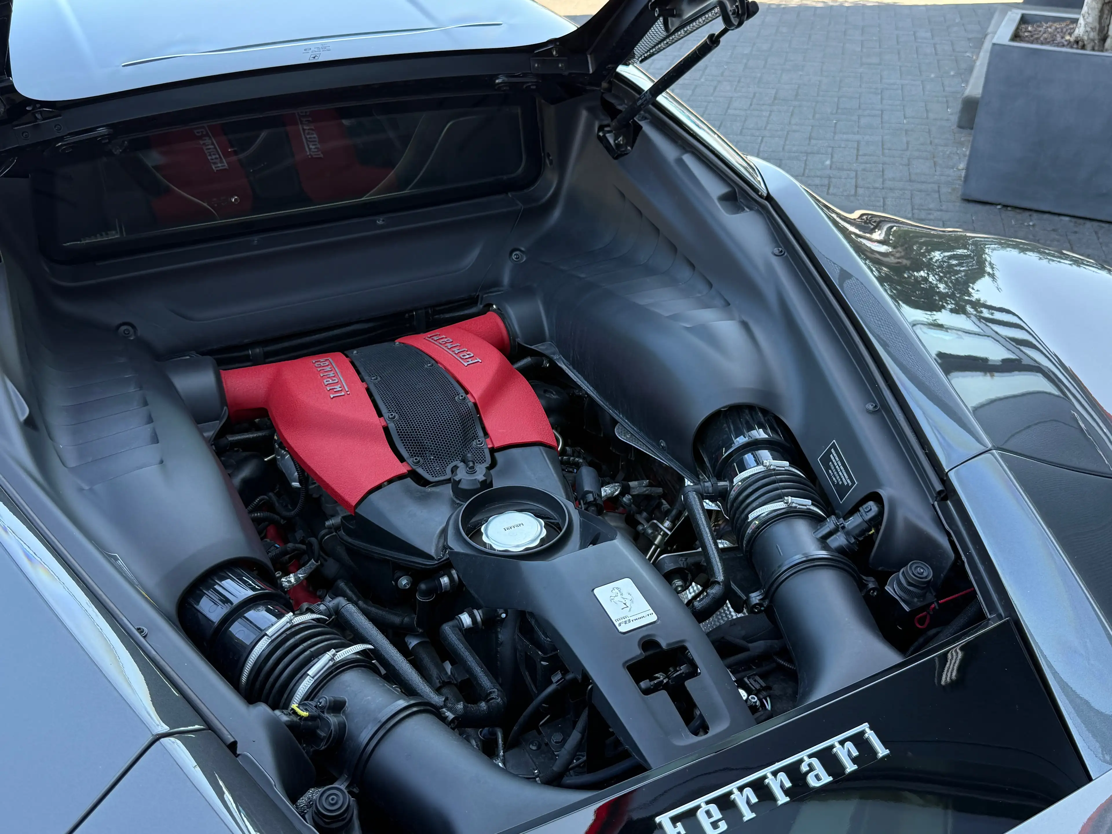 Ferrari F8 Tributo PPF l Matt carbon l Race seats l Ferrari approved — photo 14