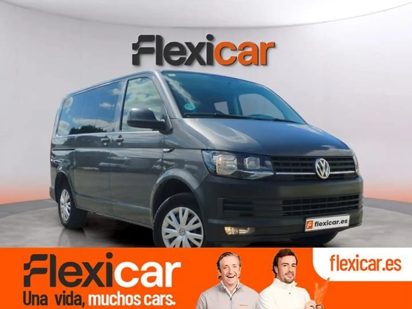 Volkswagen T5 Caravelle Trendline Corto 2.0 TDI 75kW (102CV) BMT Gris - 1