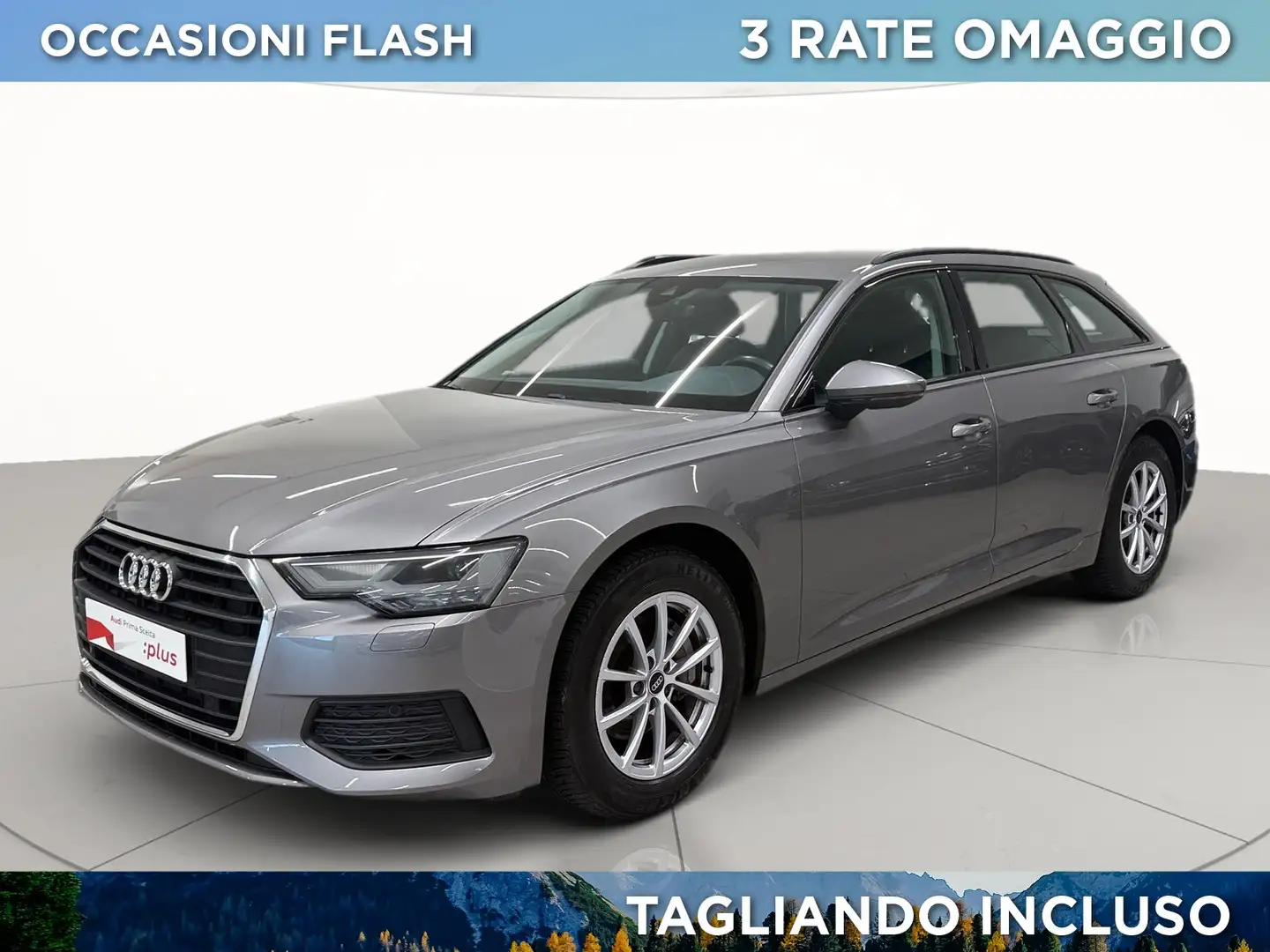 Audi A6 avant 35 2.0 tdi mhev business s-tronic Gris - 1