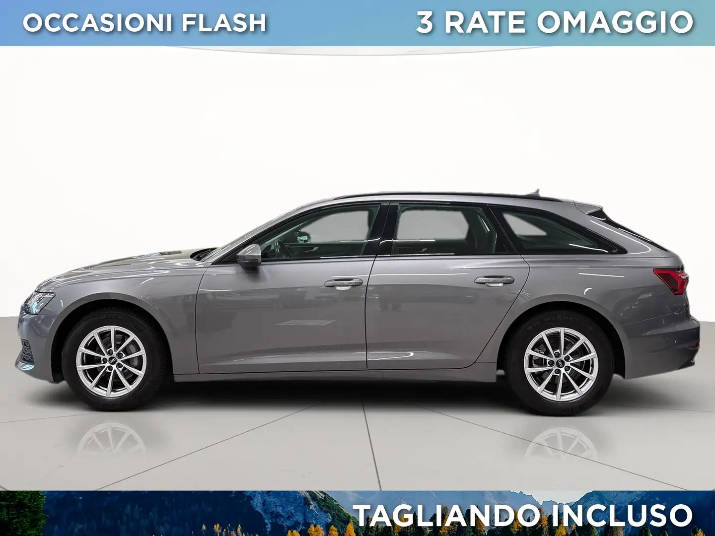 Audi A6 avant 35 2.0 tdi mhev business s-tronic Gris - 2