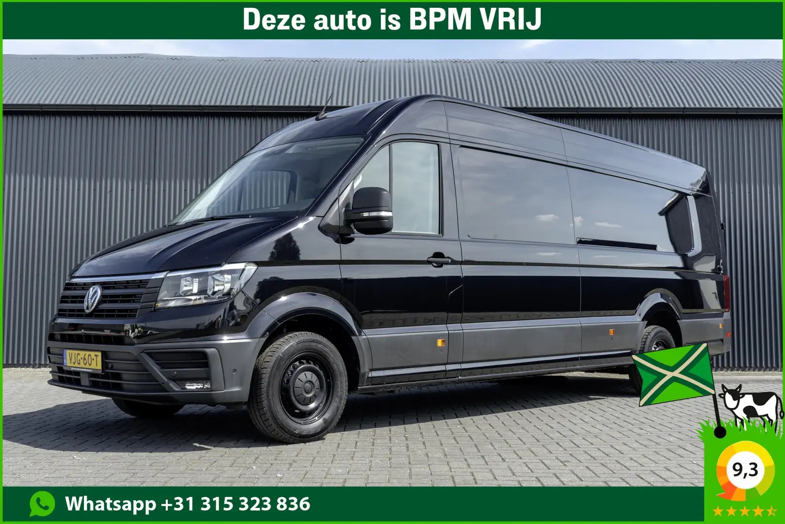 Volkswagen Crafter 35 TDI L5H3 | Automaat | 177 PK | Camera | CarPlay Noir - 1