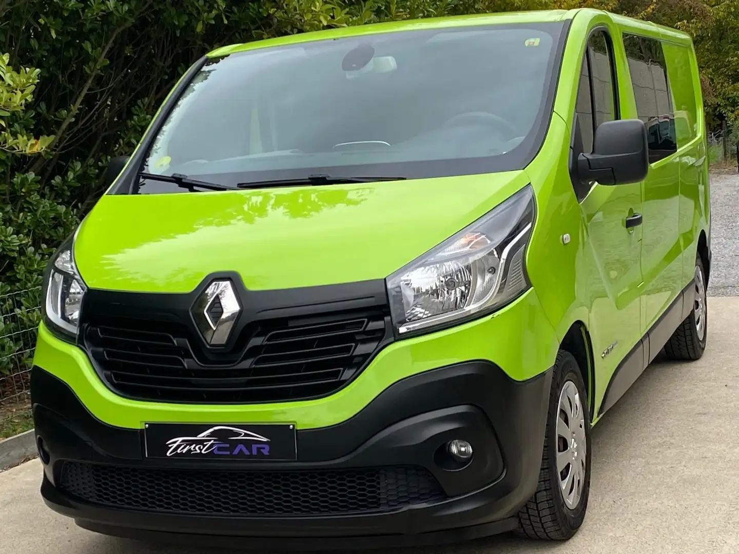 Renault Trafic 1.6 DCI L2H1 / 6 PLACES /AIRCO / NAVI / GARANTIE Groen - 1