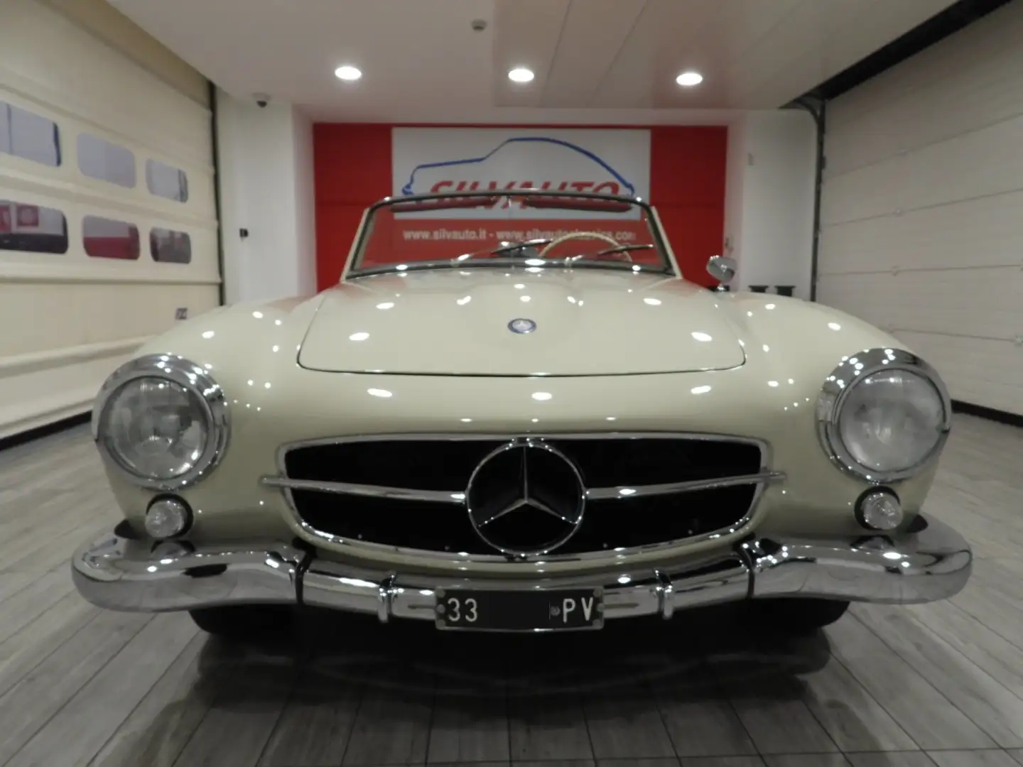 Mercedes-Benz 190 SL TYPE 121.040 - OMOLOGATA ASI TARGA ORO  (1963) Сірий - 2