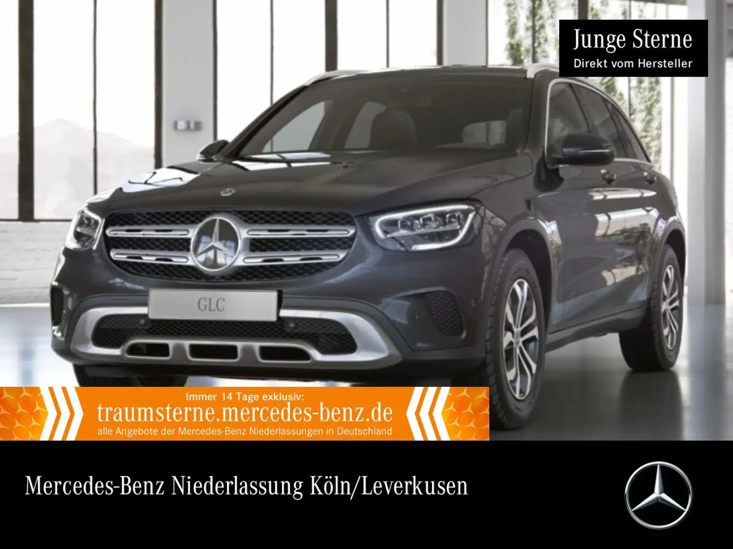 Mercedes-Benz GLC 220 d 4M AHK+LED+KAMERA+KEYLESS+9G Gris - 1