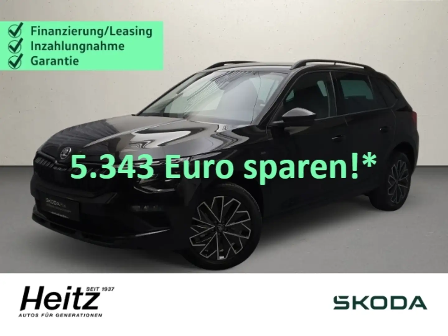 Skoda Kamiq 1.0 TSI Tour Digitales Cockpit LED SHZ Schwarz - 1