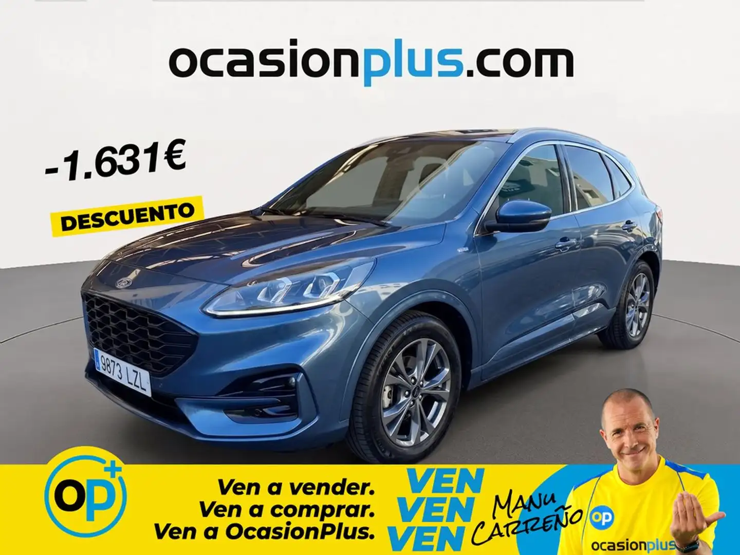 Ford Kuga 1.5 EcoBlue ST-Line FWD 120 Azul - 1