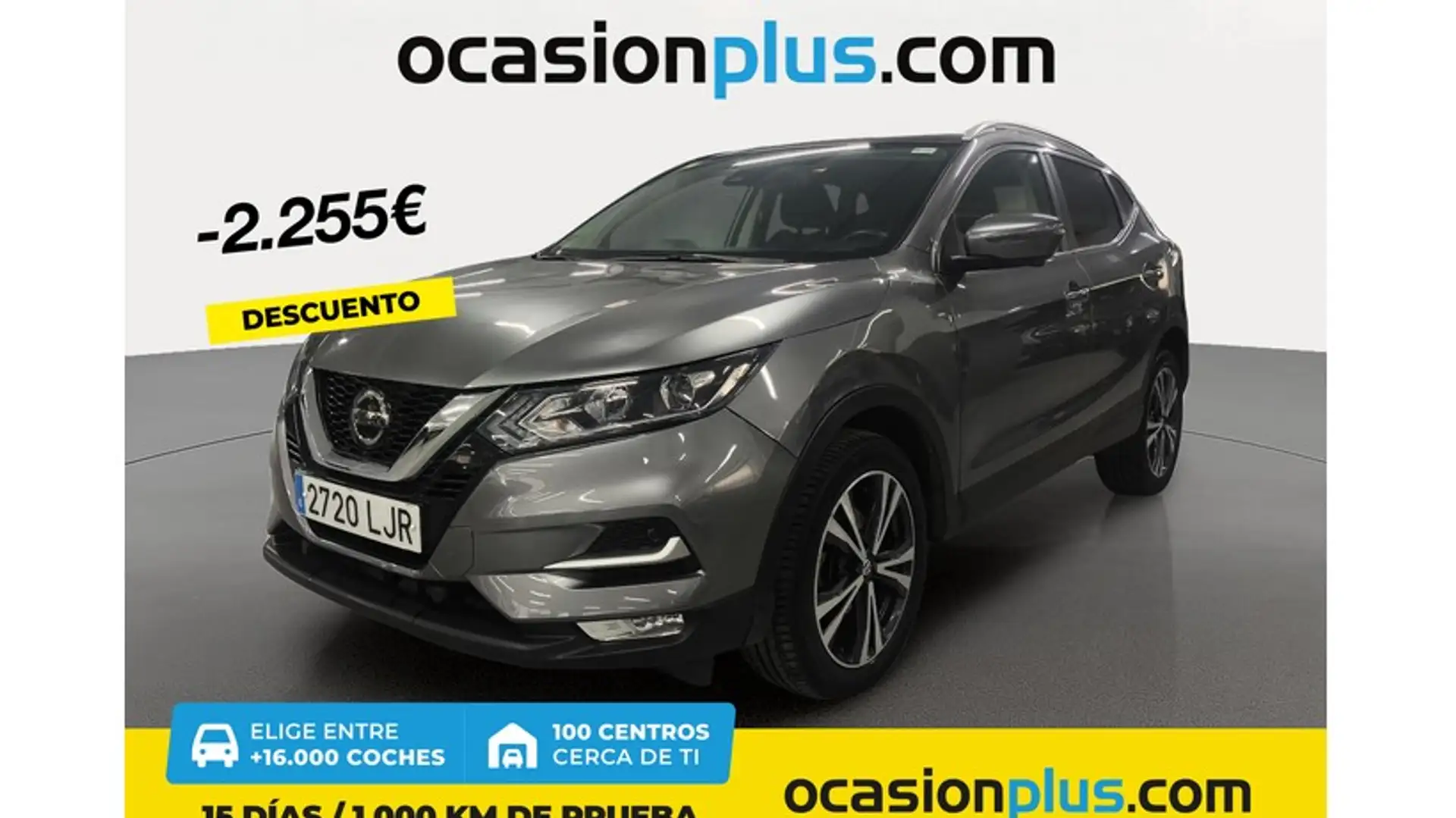 Nissan Qashqai 1.3 DIG-T N-Connecta 4x2 DCT 117kW Gris - 1