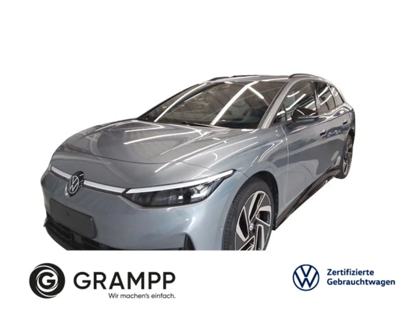 Volkswagen ID.7 Tourer Pro +WÄRMEPUMPE+AHK+MATRIX+ Blau - 1