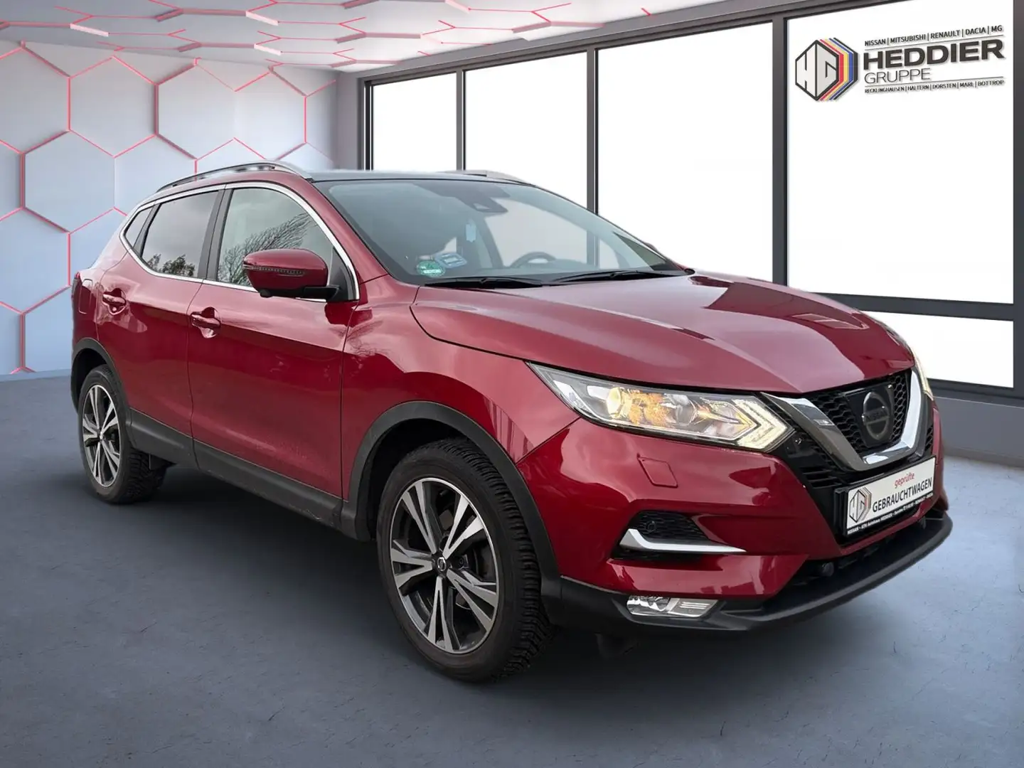 Nissan Qashqai N-Connecta *AHK*ALLWETTER*DESIGN* Rosso - 2