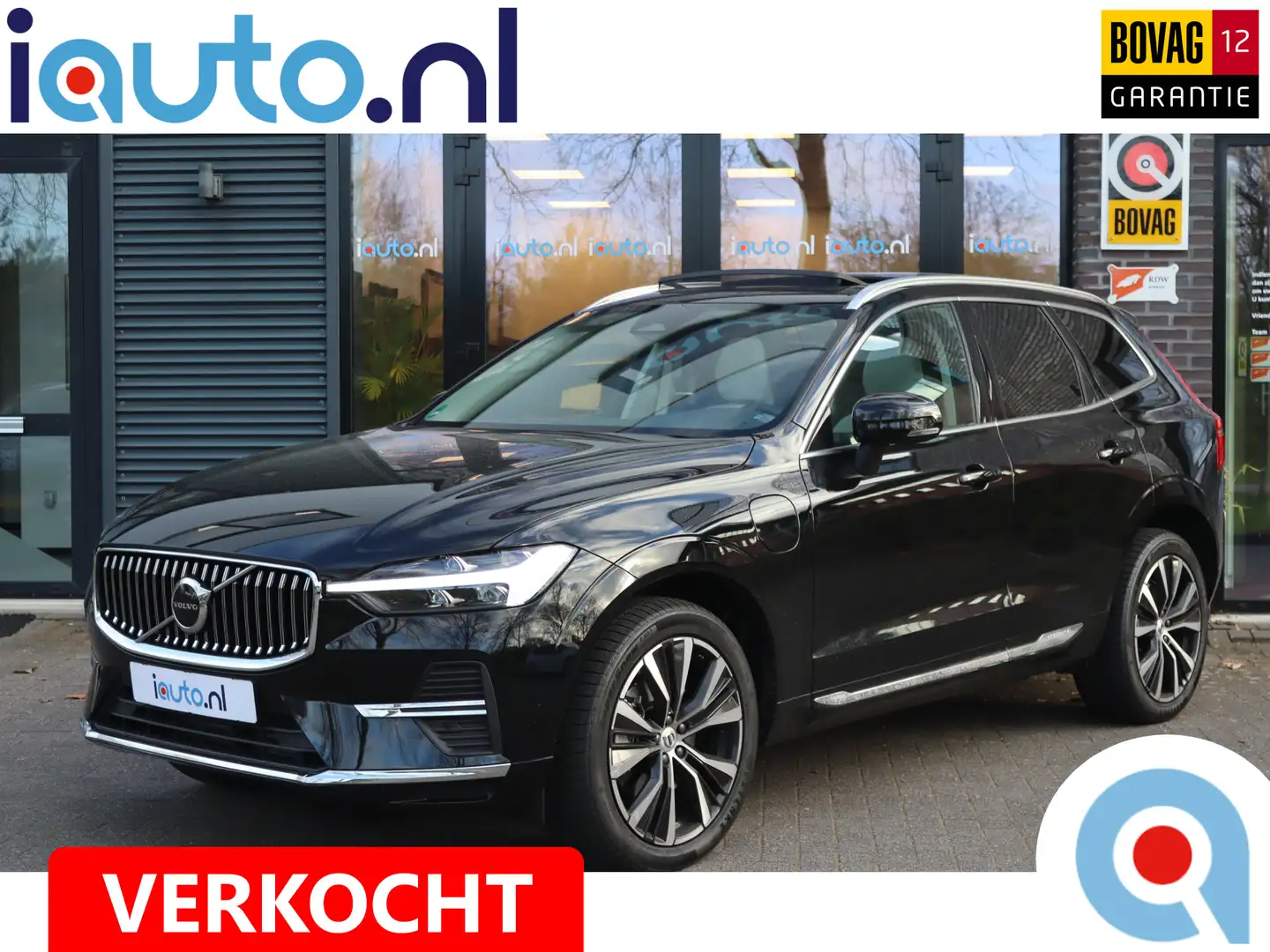 Volvo XC60 2.0 Recharge T6 AWD Plus Bright Pano/LED/Leder/Ele Noir - 1