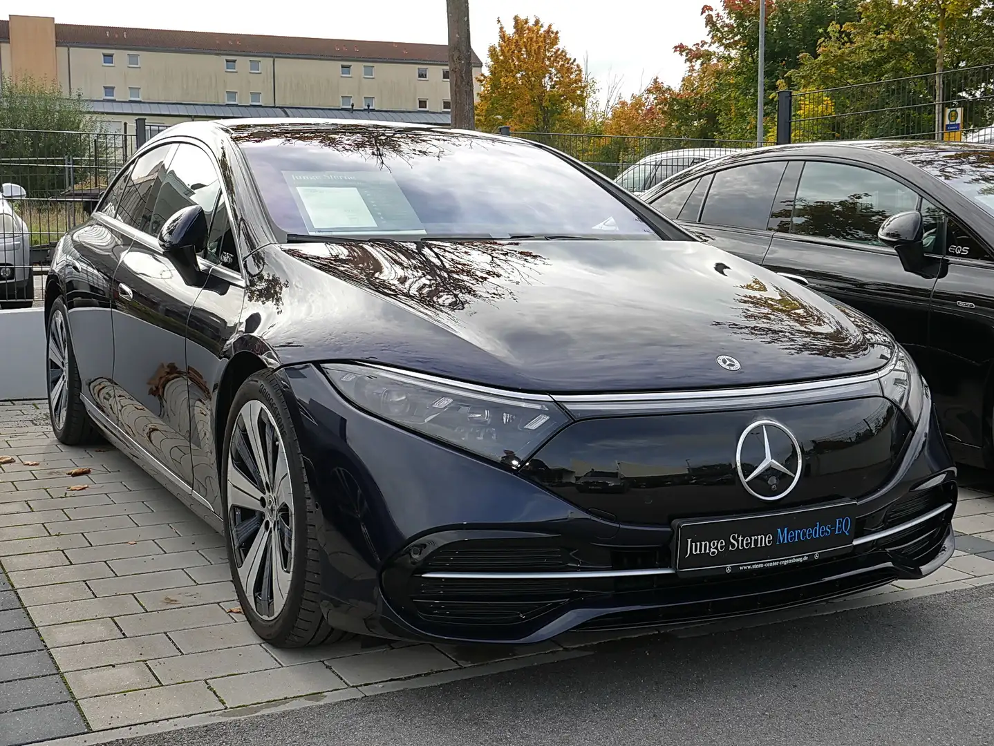 Mercedes-Benz EQS +DIGITAL LIGHT+PANO+HUD+AIRMATIC+MASSAGE Blau - 2