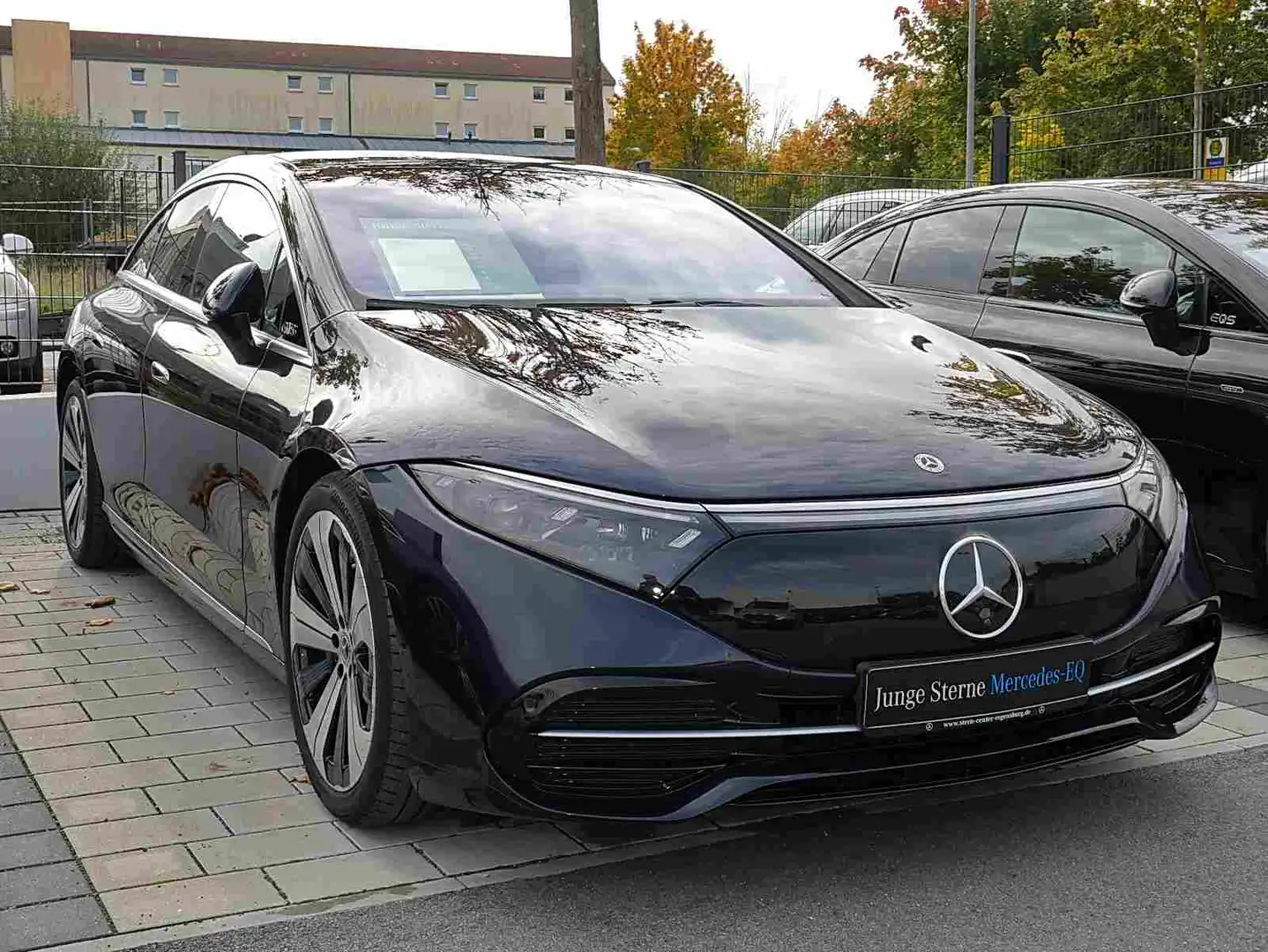 Mercedes-Benz EQS +DIGITAL LIGHT+PANO+HUD+AIRMATIC+MASSAGE Bleu - 2