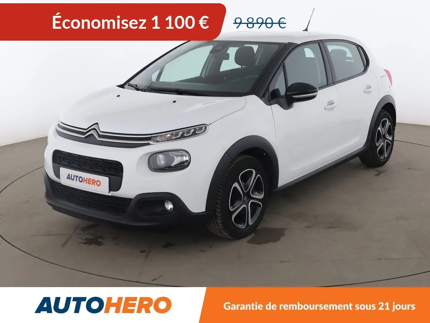 Citroen C3 1.2 PureTech Shine Blanc - 1