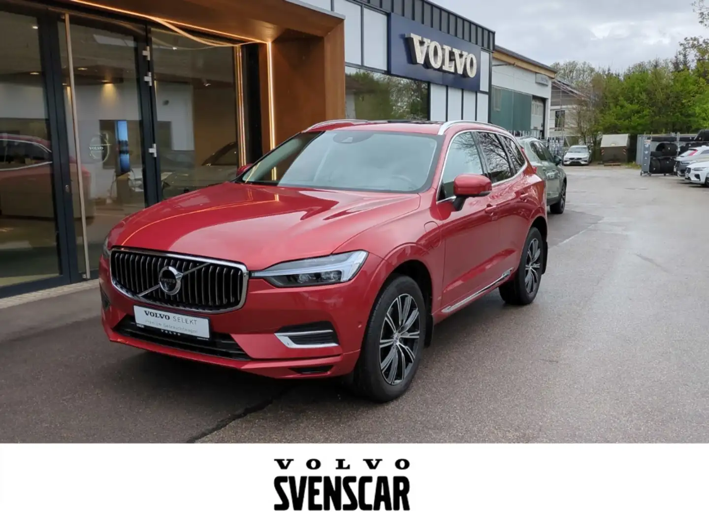 Volvo XC60 Inscription Recharge Plug-In Hybrid AWD T8 Twin En Rood - 1