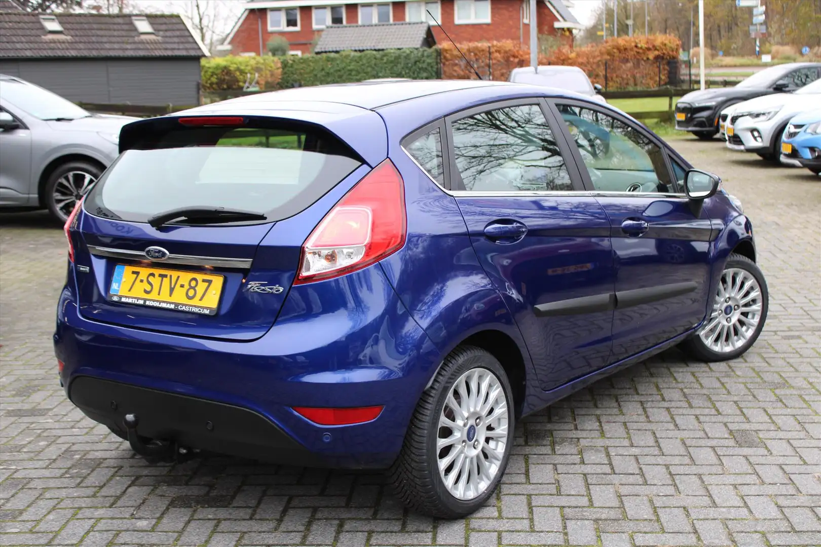 Ford Fiesta 1.0 EcoBoost 100PK 5D Automaat Titanium, Trekhaak Bleu - 2
