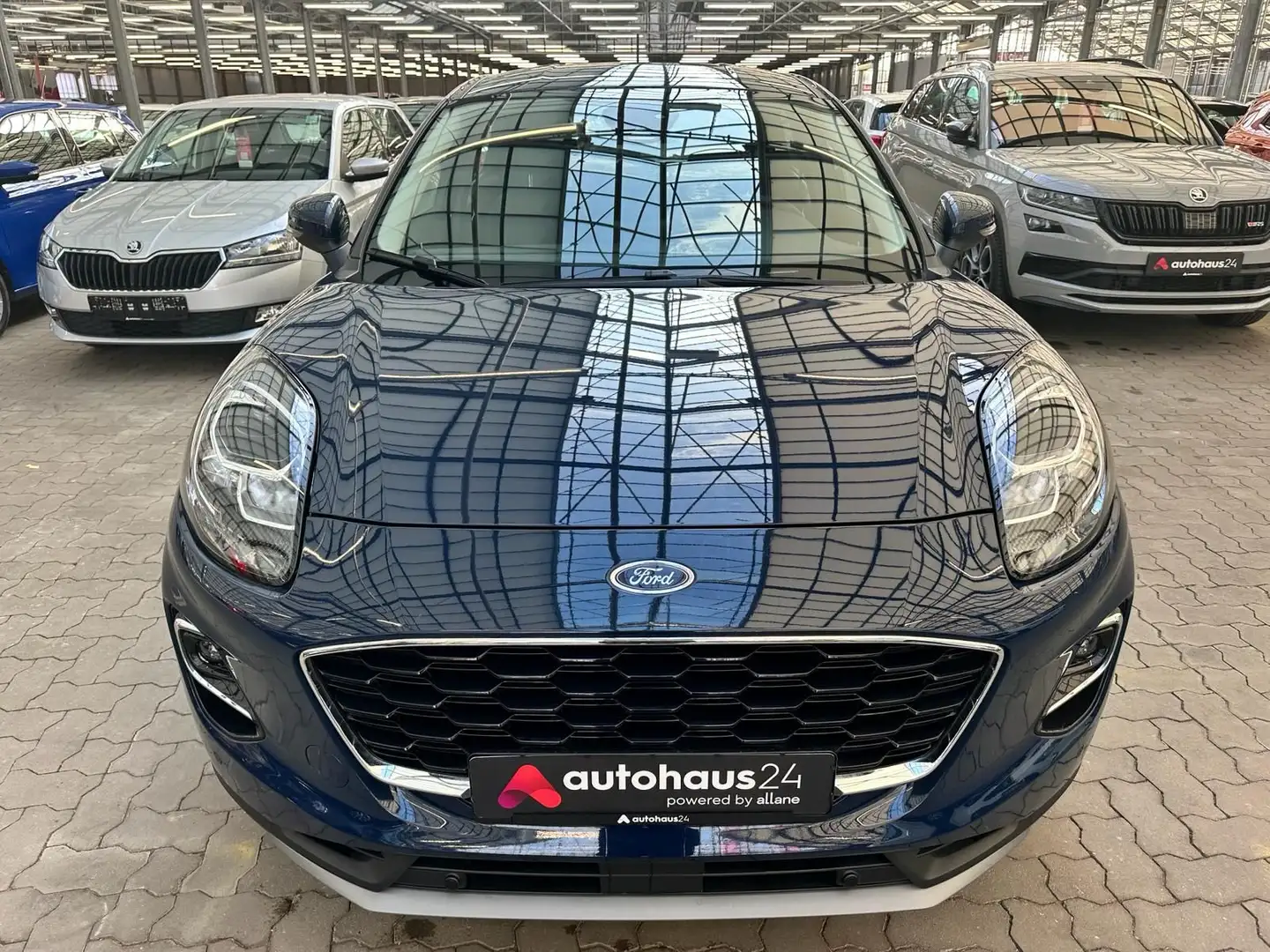 Ford Puma 1.0EcoBoost Mild Hybrid Titnaium Nav|Cam Bleu - 2