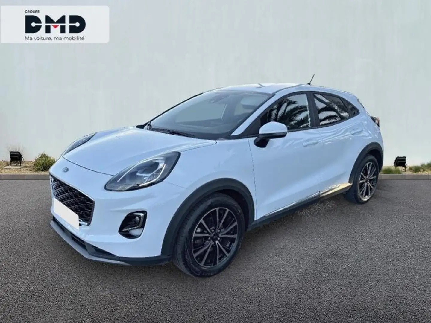 Ford Flex 1.0 Flexifuel 125ch Titanium Weiß - 1