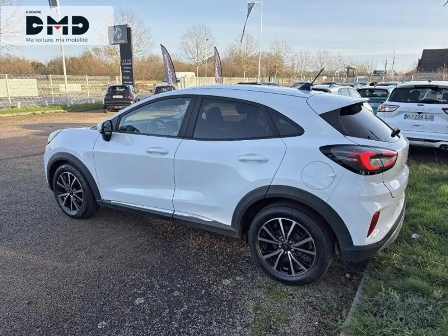 Ford Flex 1.0 Flexifuel 125ch Titanium Weiß - 2