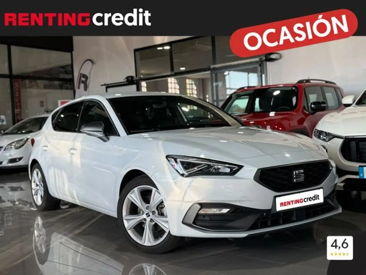 SEAT Leon 1.0 TSI S&S FR 25º Aniversario 110 Blanco - 1