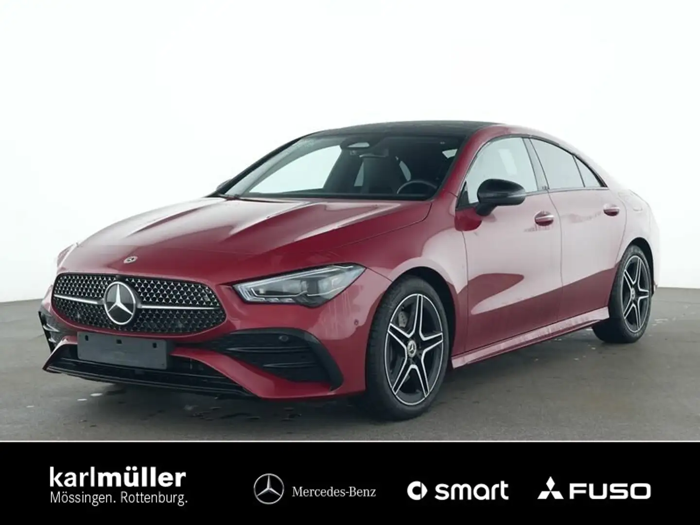 Mercedes-Benz CLA 200 CLA 200 Coupé AMG-L Pano+AHK+Ambi+Multibeam+RfK Rot - 1