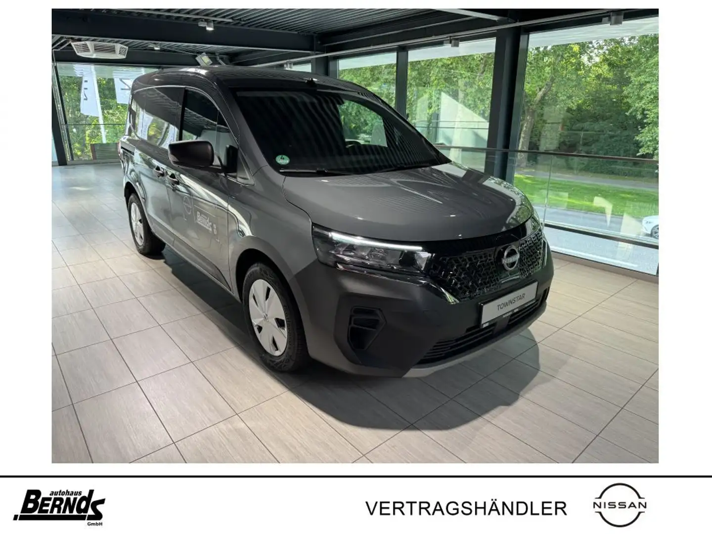 Nissan e-Townstar L1 ACENTA KLIMA HOLZBODEN 1,5t-AHK LED Grau - 2