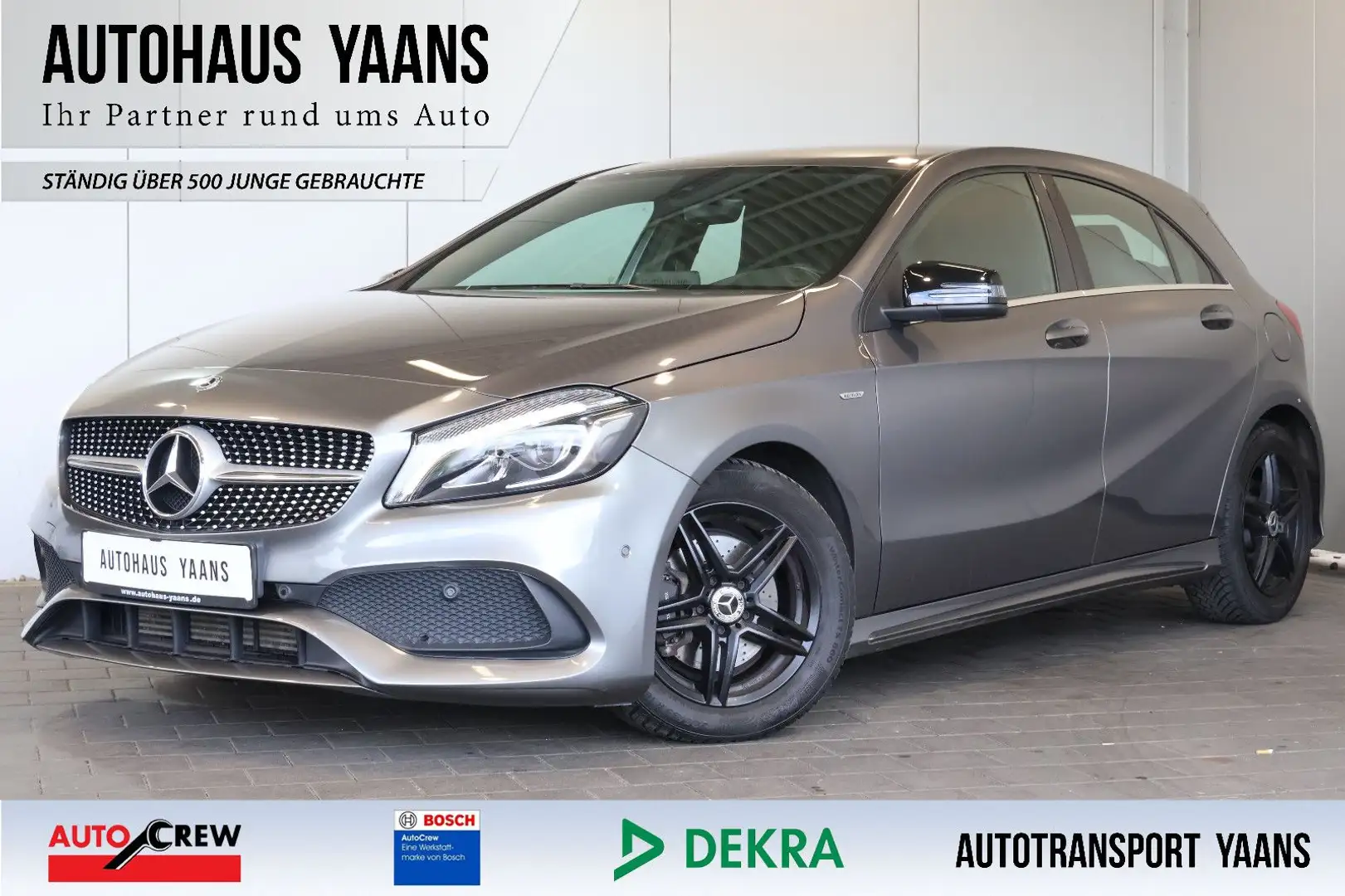 Mercedes-Benz A 180 AMG Line NAVI+LED+PDC+TEMP.+ALU Grau - 1