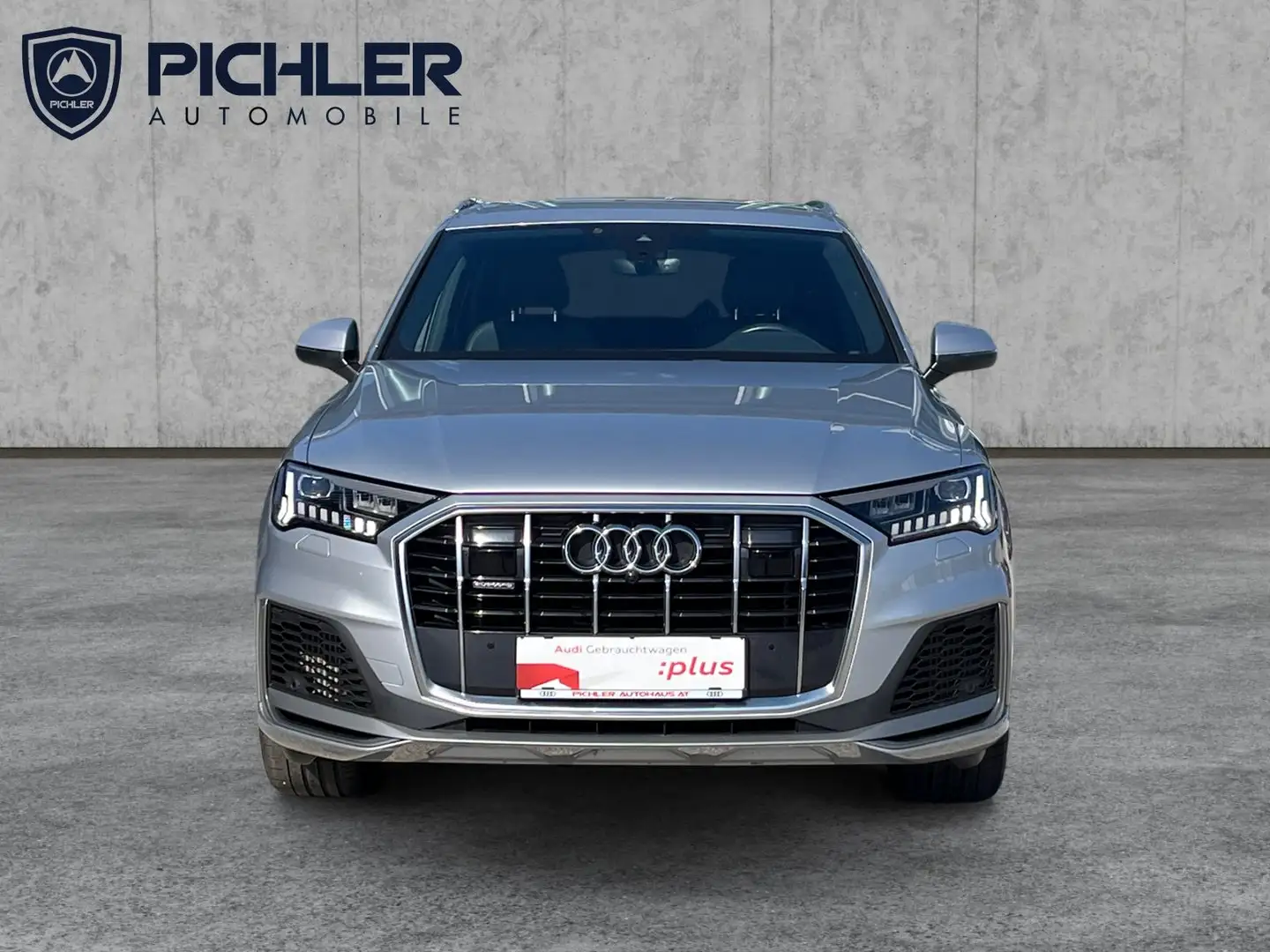Audi Q7 55 TFSI quattro S line Silber - 2