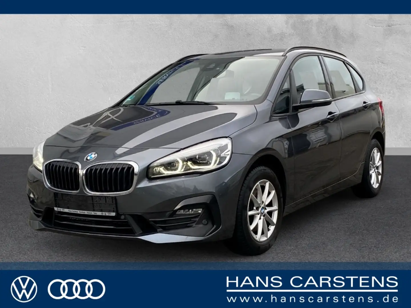 BMW 218 Active Tourer d Advantage Navi Klima Tempomat Gris - 2