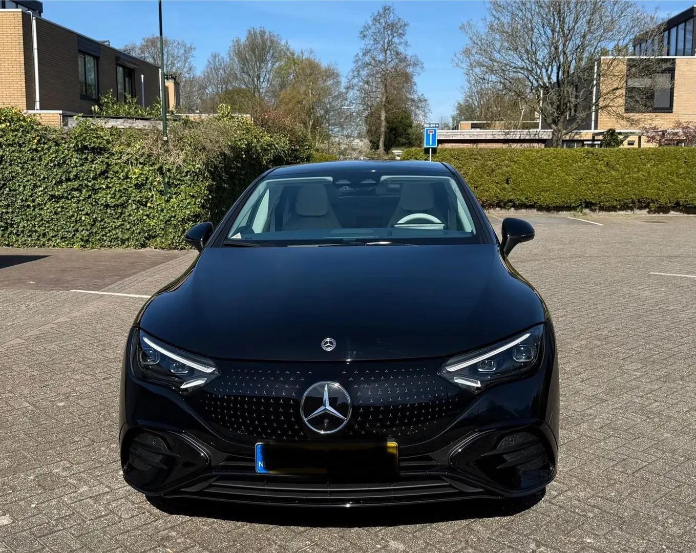 Mercedes-Benz EQE 300 AMG Line 89 kWh Bezichtiging op vooraf gemaakte af Fekete - 2