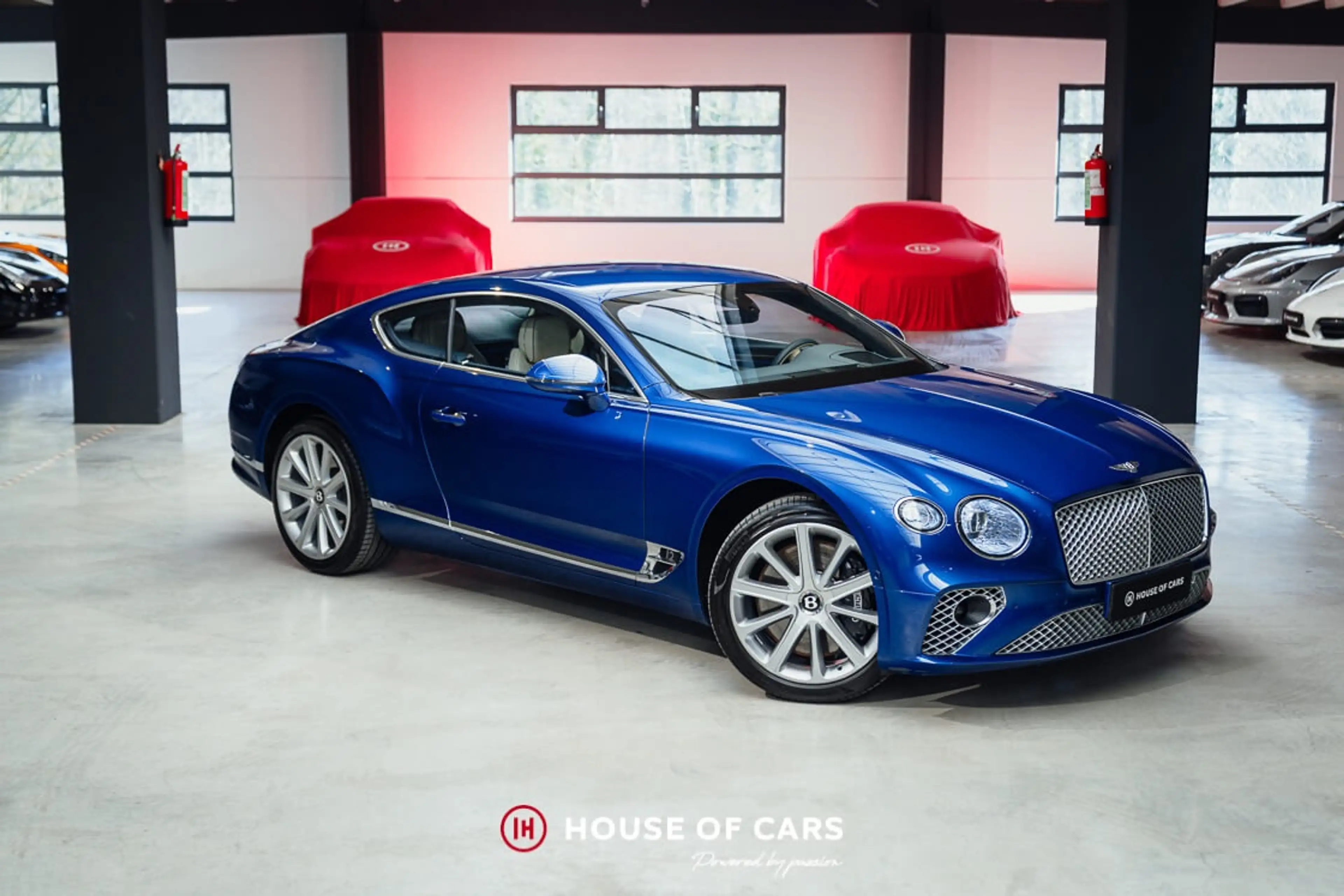 Bentley Continental GT 6.0 BiTurbo W12 - Sequin Blue - Mint - VAT — photo 4