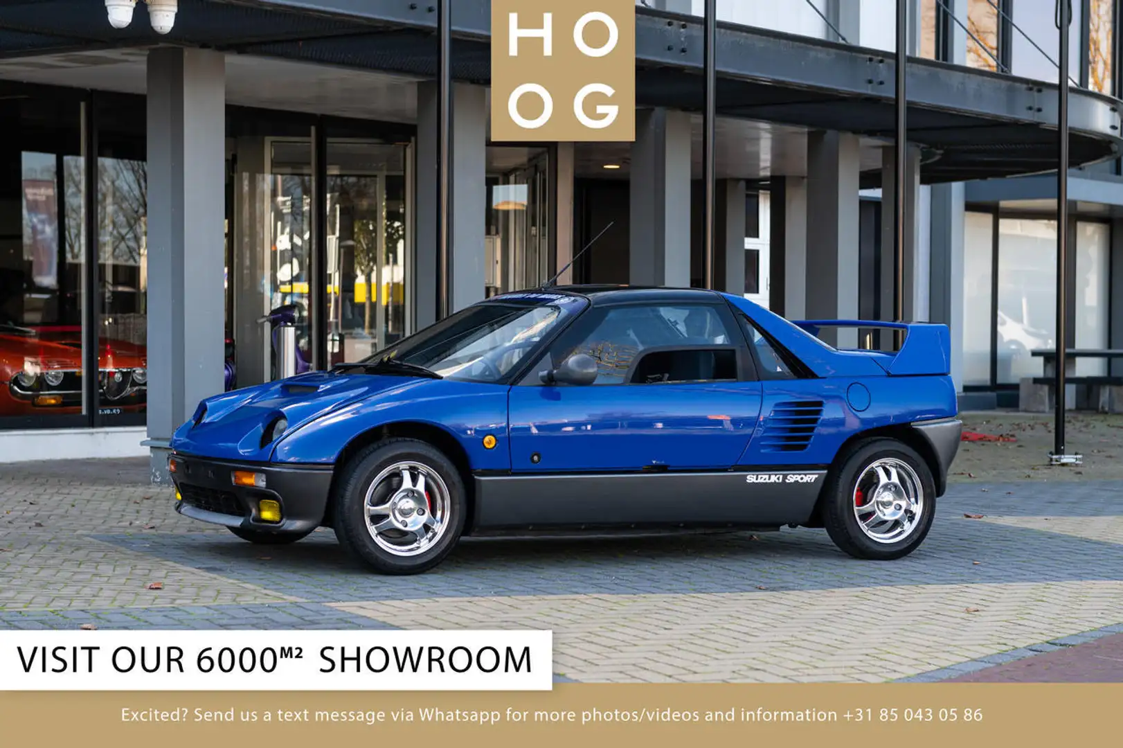 Suzuki CARA Kei-car (autozam AZ-1) Blauw - 1
