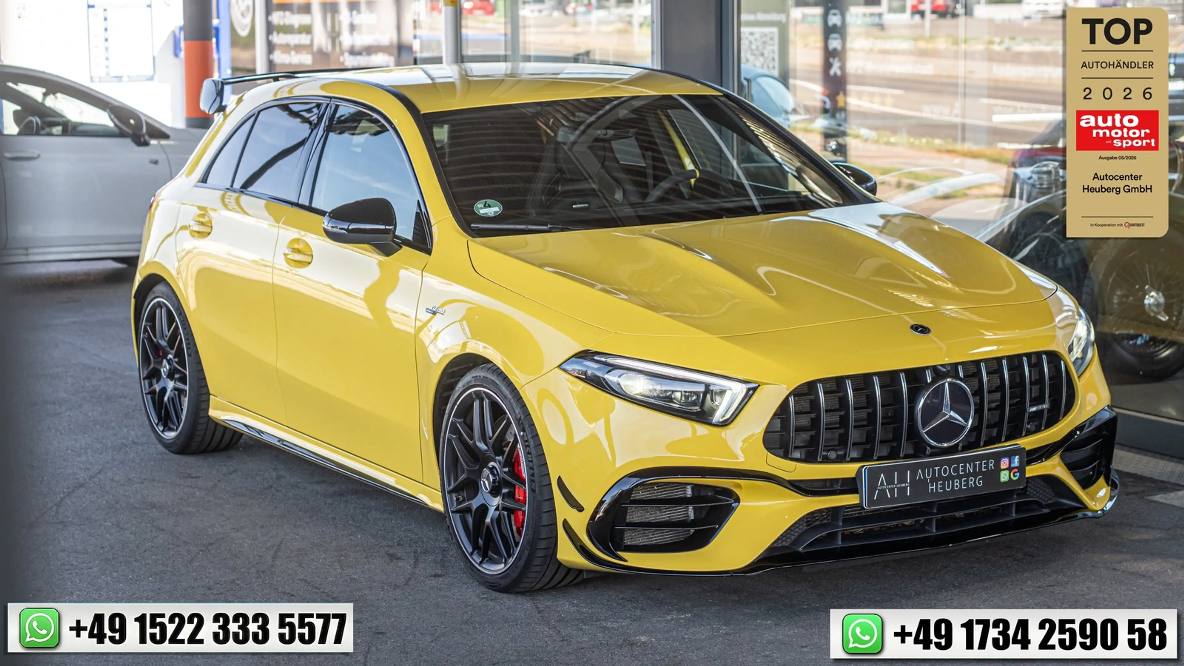 Mercedes-Benz A 45 AMG S 4MATIC *KAM*NIGHT*SPUR*VIRTUAL*NAVI*