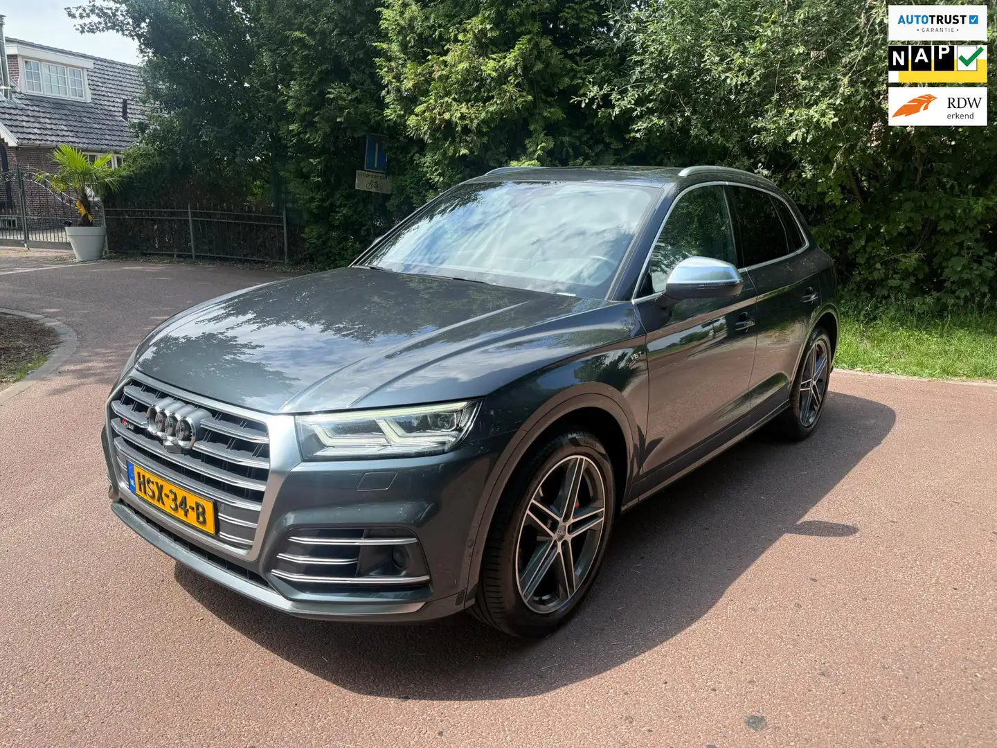 Audi Q5 3.0 TFSI SQ5 quattro Pro Line Plus / Pano / Navi / Grijs - 1