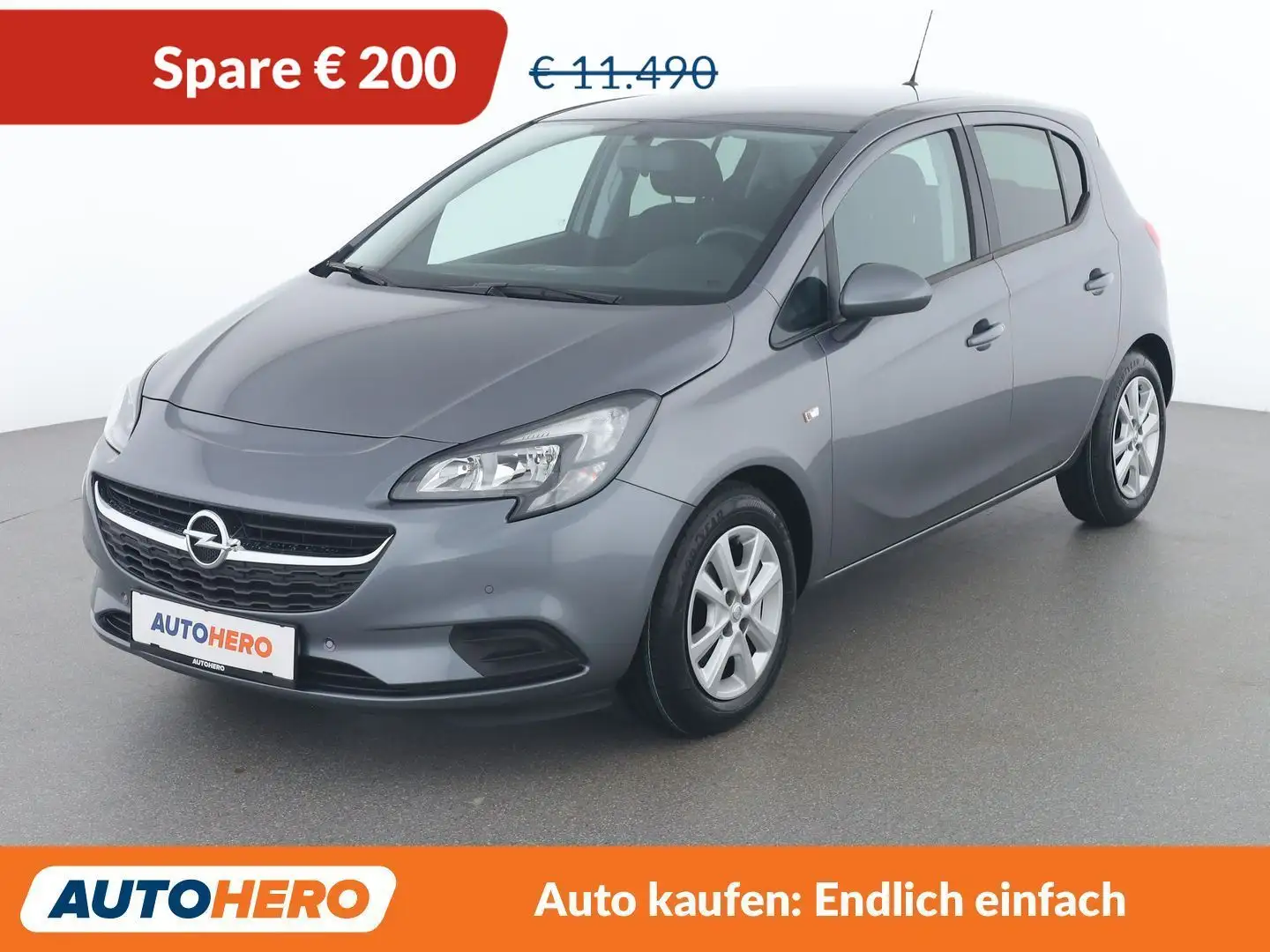 Opel Corsa 1.4 Österreich Edition ecoFlex Grau - 1