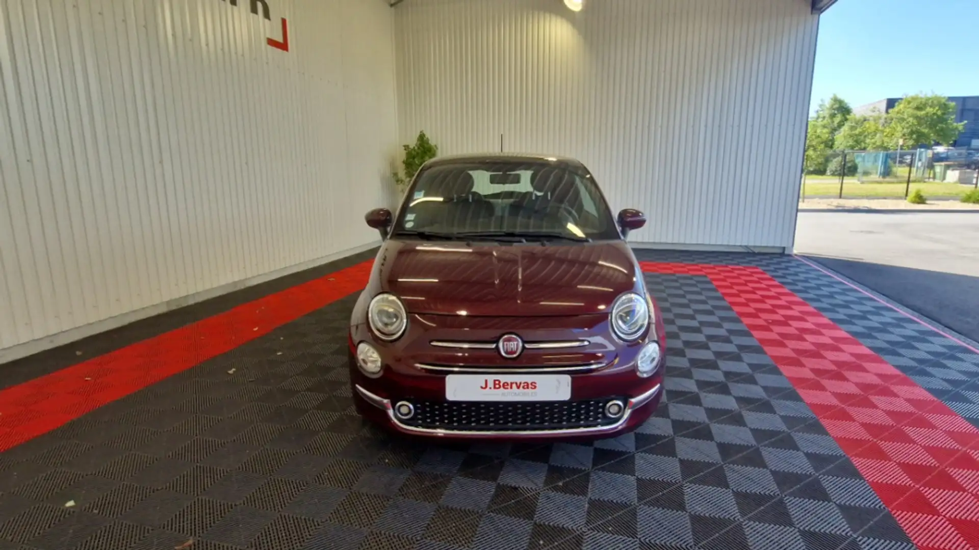 Fiat 500 MY20 SERIE 7 EURO 6D 1.2 69 CH ECO PACK S/S STAR Rouge - 2