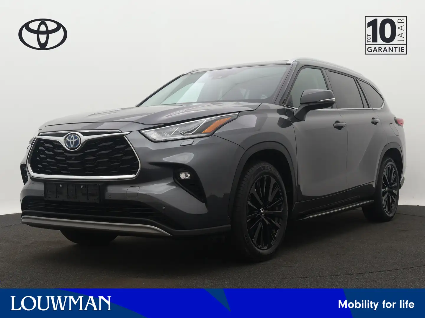 Toyota Highlander 2.5 AWD Hybrid Premium | Facelift Model | Schuif / Šedá - 1