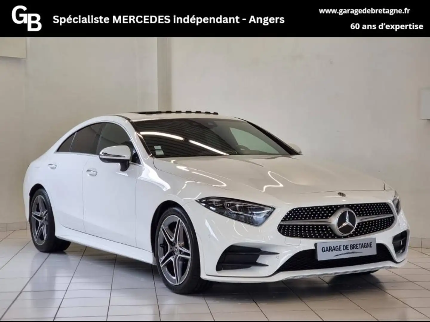 Mercedes-Benz C 30 AMG 300 d 245ch AMG Line+ 9G-Tronic Euro6d-T 137g Wit - 1