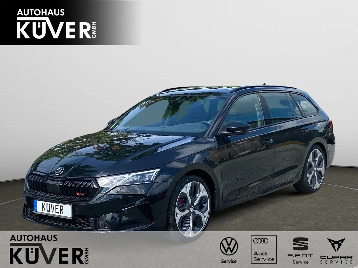 Skoda Octavia Combi RS 2.0 TSI DSG Navi+Pano+Matrix Schwarz - 1