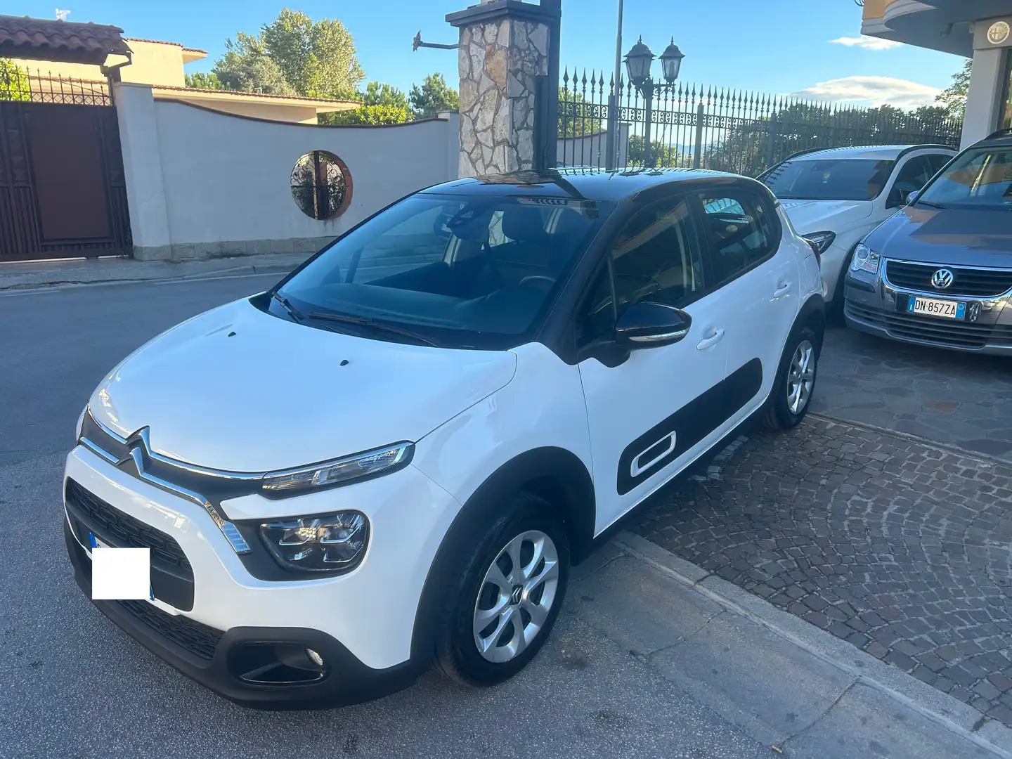 Citroen C3 C3 1.5 bluehdi Shine s Blanc - 2