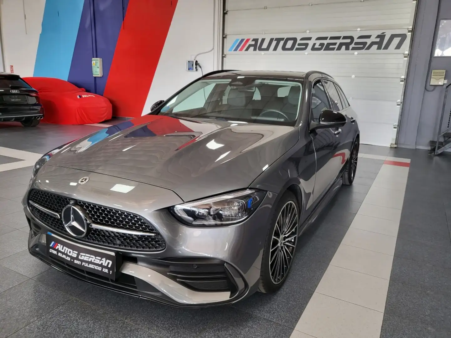 Mercedes-Benz C 220 Estate 220d 9G-Tronic Gris - 2