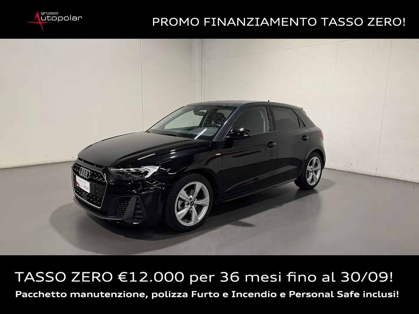 Audi A1 SPORTBACK 35 TFSI S-TRONIC S LINE EDITION Negro - 1